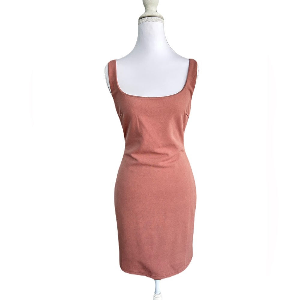 re:named Blush Pink Mesh Mini Dress Medium NWT